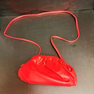 Miniature Crossbody in bright red